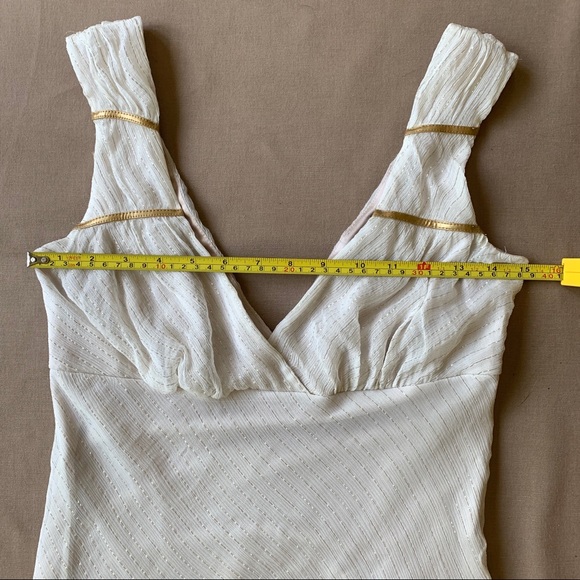 Alexia Admor Grecian Style Dress w/ Gold Threading - Picture 8 of 8